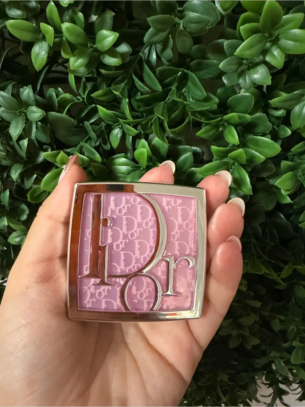 Dior Backstage Rosy Glow Compact - Navy Blue & Pink Accents